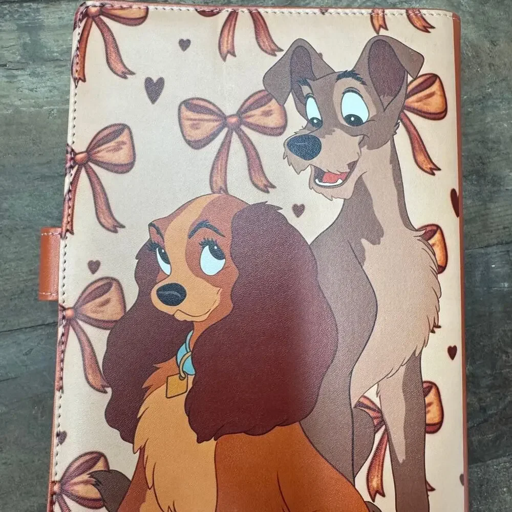 Lady & the Tramp A5 Binder w/ matching paper and tote bag.
